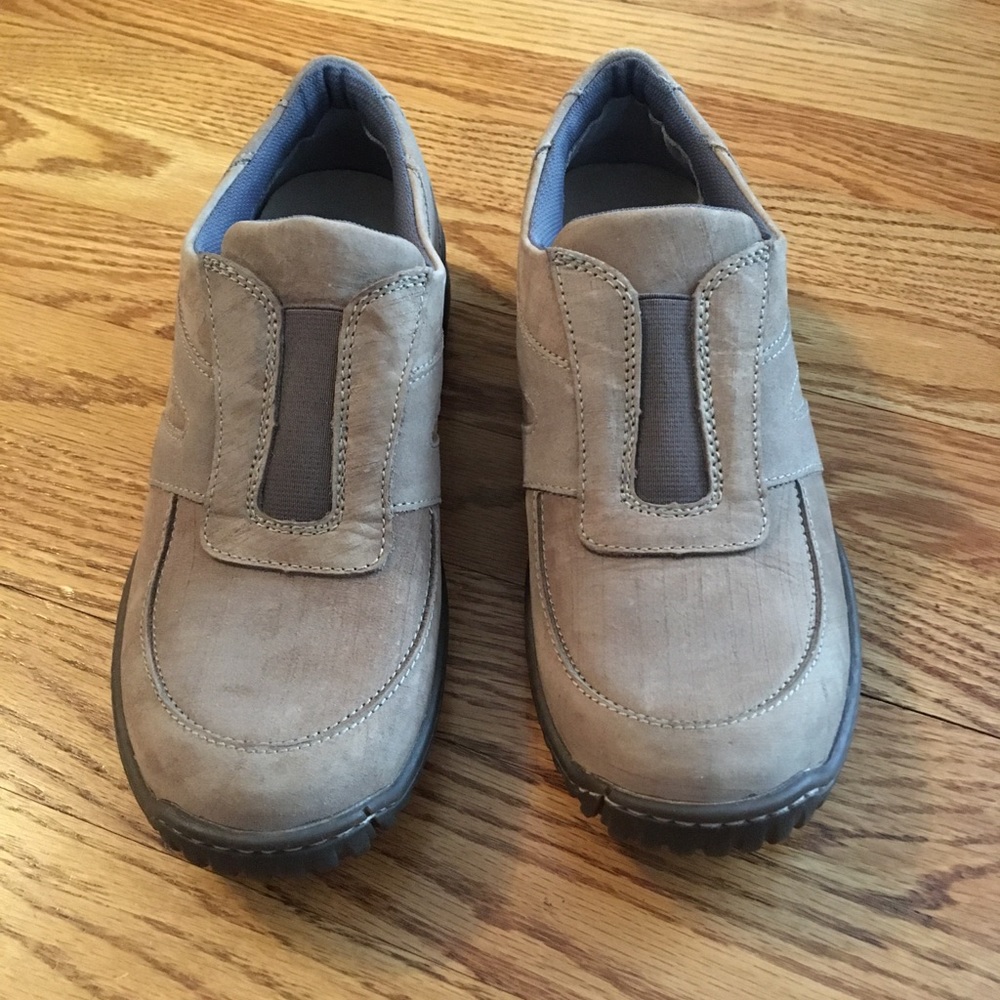 Clarks Taupe Loafer